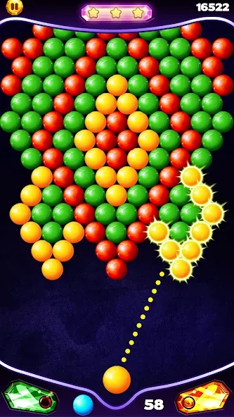 Bubble Shooter Classic (Бабл Шутер Классик)  [МОД Много монет] Screenshot 5