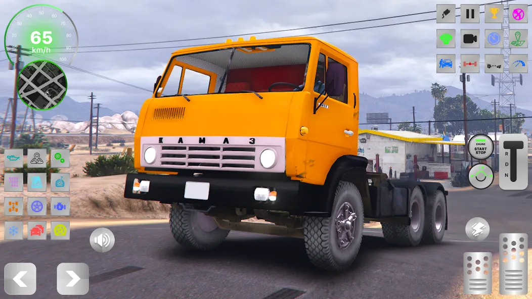 KAMAZ: Ultimate Russian Truck  [МОД Много денег] Screenshot 1