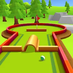 Скачать взлом Mini Golf Game - Putt Putt 3D (Мини Гольф Челлендж)  [МОД Все открыто] - полная версия apk на Андроид