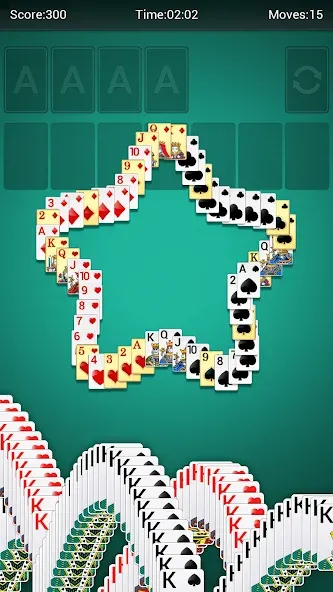 Solitaire  [МОД Бесконечные монеты] Screenshot 5