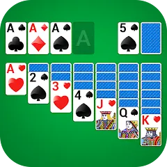 Скачать взломанную Solitaire  [МОД Бесконечные монеты] - полная версия apk на Андроид