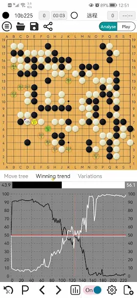 AhQ Go - Strongest Go Game AI (АхКу Го)  [МОД Много монет] Screenshot 3