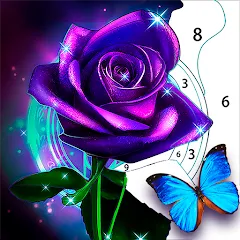 Взломанная Color Master - Color by Number (Колор Мастер Про)  [МОД Бесконечные деньги] - стабильная версия apk на Андроид