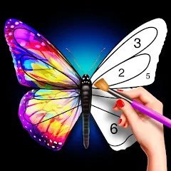 Взлом Tap Color Pro: Color By Number (Тап Колор Про)  [МОД Много денег] - полная версия apk на Андроид