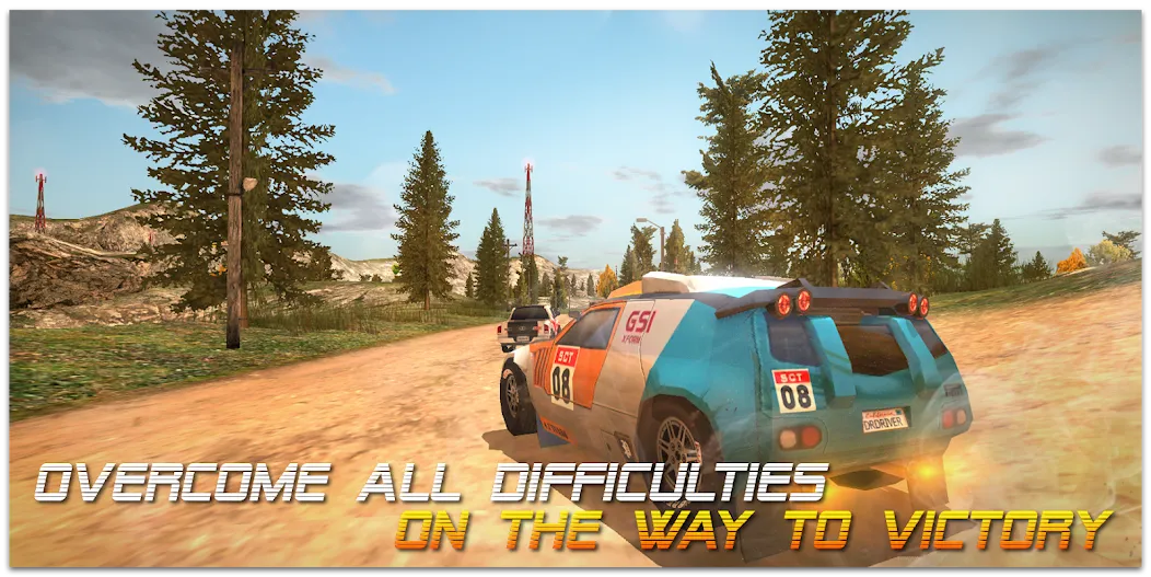 Xtreme Rally Driver HD (Экстримальный Ралли Пилот )  [МОД Unlimited Money] Screenshot 3