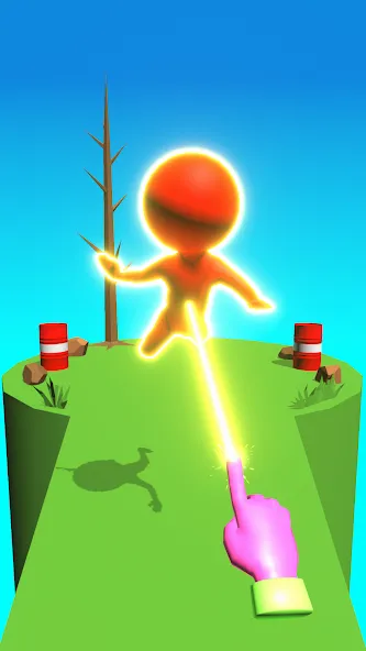 Magic Finger 3D  [МОД Бесконечные монеты] Screenshot 1