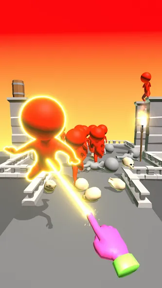 Magic Finger 3D  [МОД Бесконечные монеты] Screenshot 3