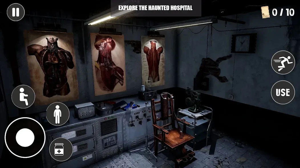 Scary Haunted Hospital Morgue  [МОД Бесконечные деньги] Screenshot 3