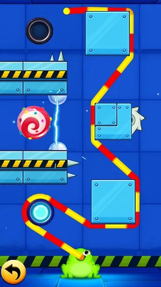 Frog Thife: Candy Thief Puzzle (Фрог Тифе)  [МОД Меню] Screenshot 2