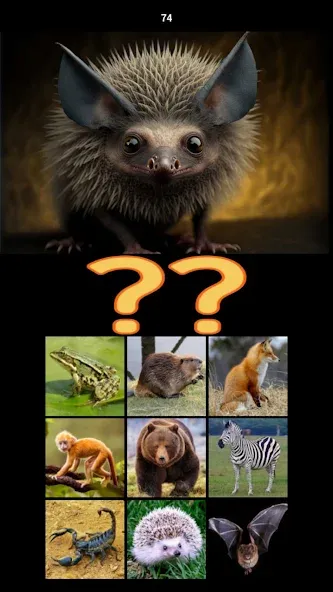 Hybrid Animals Crazy Lab Quiz (Хибридные животные Сумасшедшая лаборатория Викторина)  [МОД Много денег] Screenshot 2