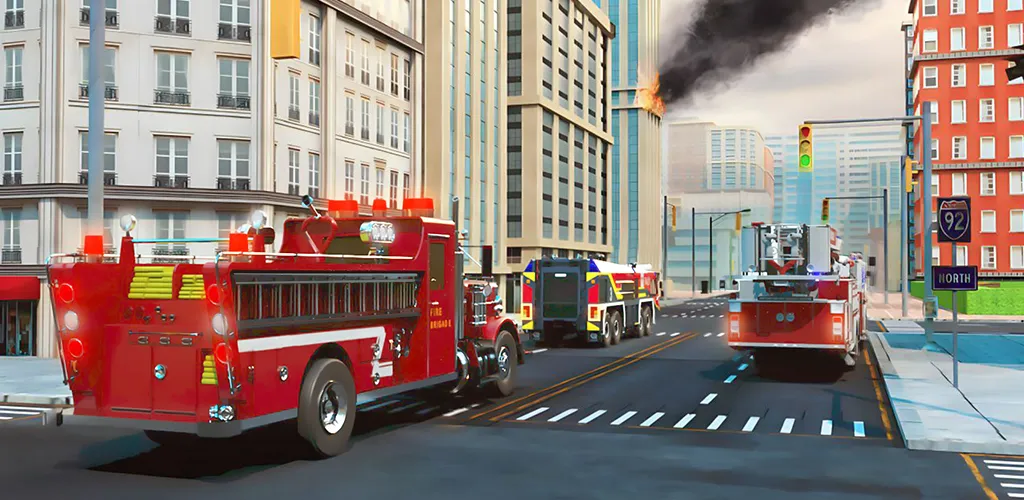 Real Firefighter 3D Simulator (Реальный Пожарник 3D Симулятор)  [МОД Unlimited Money] Screenshot 3