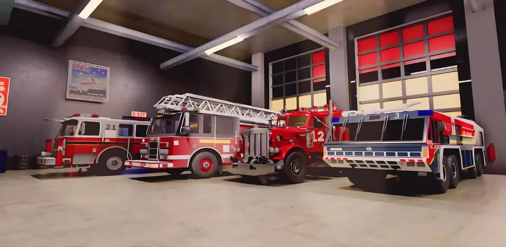 Real Firefighter 3D Simulator (Реальный Пожарник 3D Симулятор)  [МОД Unlimited Money] Screenshot 4