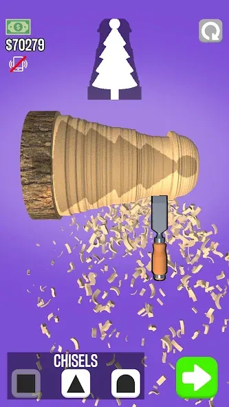 Woodturning (Вудтурнинг)  [МОД Menu] Screenshot 1