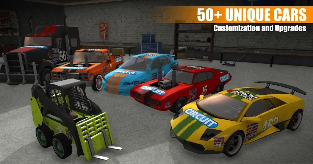 Demolition Derby 2 (Демолиция Дерби 2)  [МОД Unlimited Money] Screenshot 3