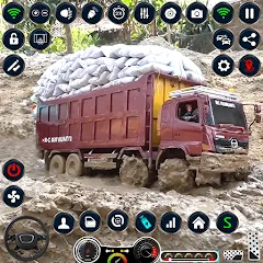 Взломанная Mud Truck Runner Simulator 3D  [МОД Unlimited Money] - полная версия apk на Андроид