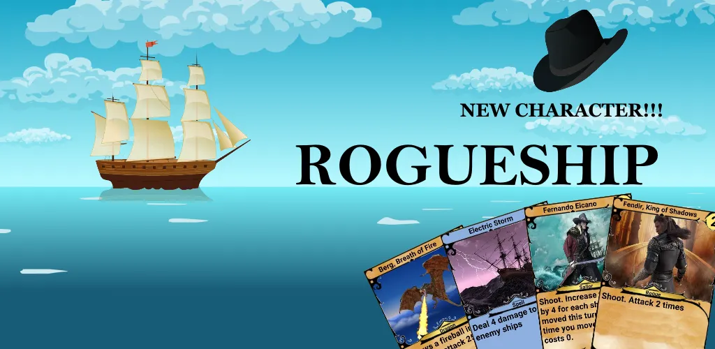 RogueShip - RPG Roguelike Card (РоугеШип)  [МОД Бесконечные деньги] Screenshot 1