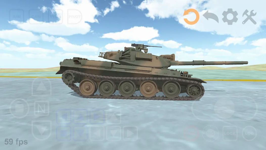 Tank Physics Mobile Vol.3  [МОД Меню] Screenshot 2