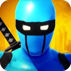 Скачать взлом Blue Ninja : Superhero Game (Блу Ниндзя)  [МОД Menu] - полная версия apk на Андроид