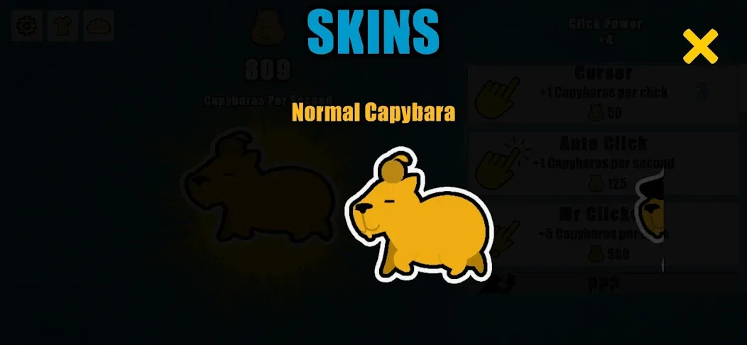 Capybara Clicker (Капибара Кликер)  [МОД Все открыто] Screenshot 3