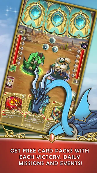 Crystal Soul - TCG Card Battle  [МОД Menu] Screenshot 5