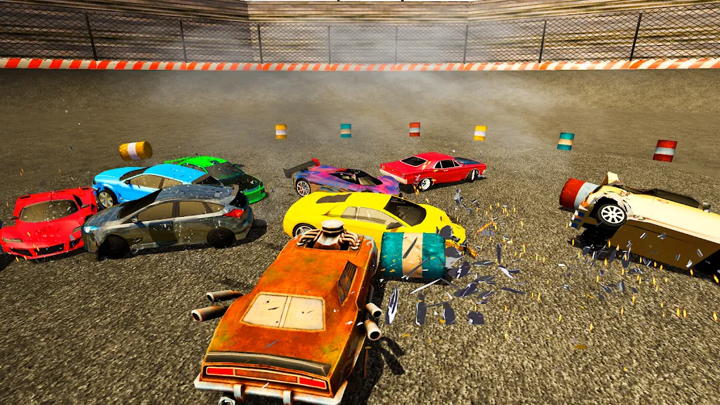 Demolition Derby Mad Car Crash (Дерби Деструкция Симулятор)  [МОД Все открыто] Screenshot 5