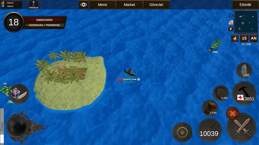 Naval Battle Online (Навальное Сражение Онлайн)  [МОД Бесконечные монеты] Screenshot 3