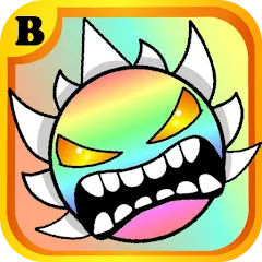 Взломанная Demon Tiles Geometry Songs 2.2  [МОД Много монет] - последняя версия apk на Андроид