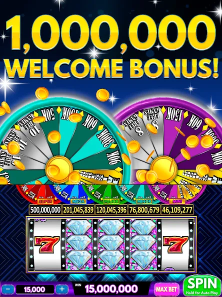 Spin Vegas Slots: Slot Games (Спин Вегас слоты)  [МОД Все открыто] Screenshot 1