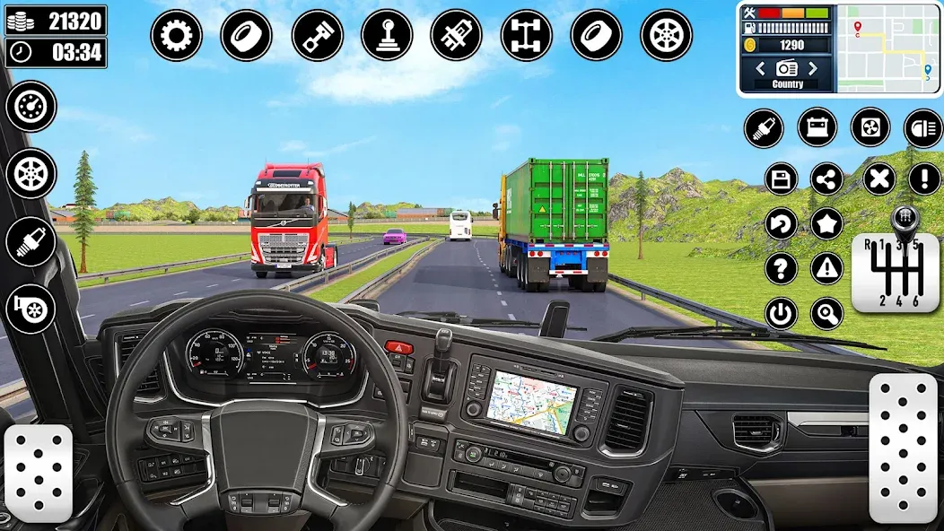 Cargo Delivery Truck Games 3D (Карго Деливери Трак Игры 3D)  [МОД Меню] Screenshot 4