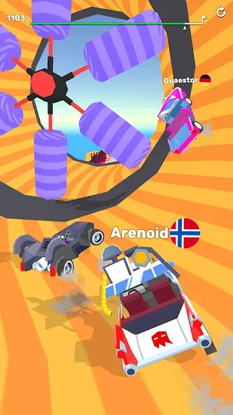 Ramp Racing 3D — Extreme Race  [МОД Menu] Screenshot 3