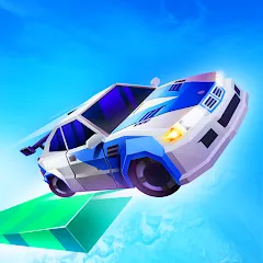 Скачать взломанную Ramp Racing 3D — Extreme Race  [МОД Menu] - последняя версия apk на Андроид