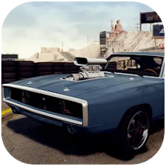 Взломанная Charger Drift Simulator (Чарджер Дрифт Симулятор)  [МОД Mega Pack] - полная версия apk на Андроид