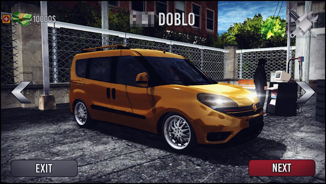 Doblo Drift Simulator (Добло Дрифт Симулятор)  [МОД Бесконечные монеты] Screenshot 1