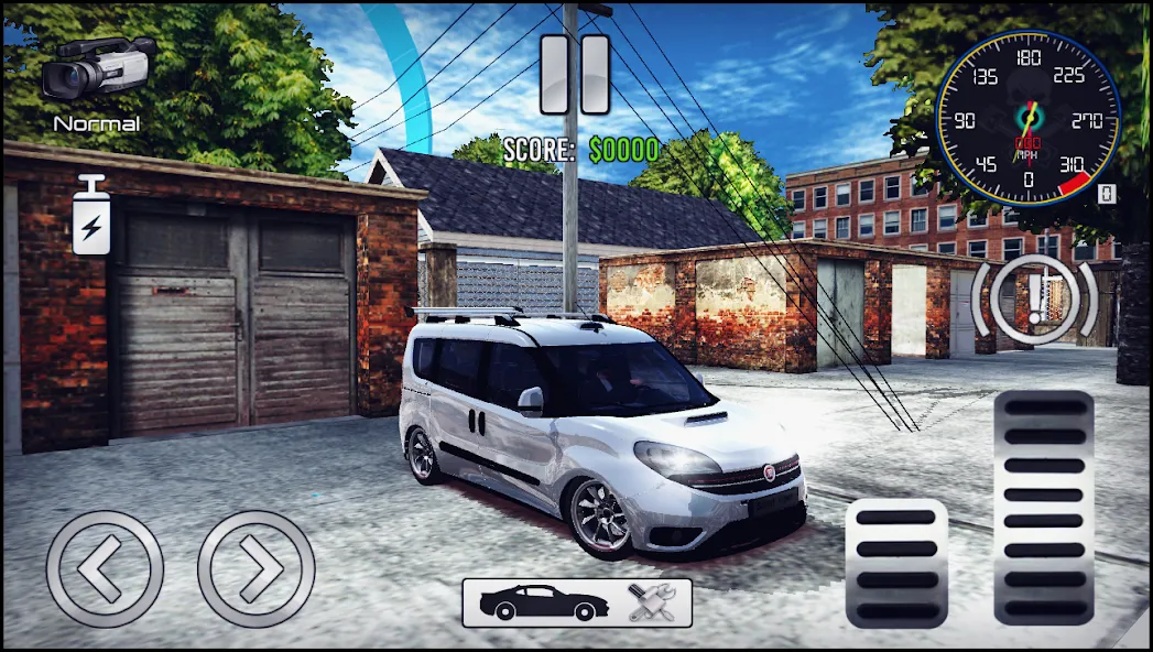 Doblo Drift Simulator (Добло Дрифт Симулятор)  [МОД Бесконечные монеты] Screenshot 5