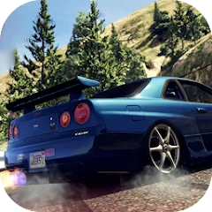 Взломанная Skyline Drift Simulator (Скайлайн Дрифт Симулятор)  [МОД Много денег] - стабильная версия apk на Андроид