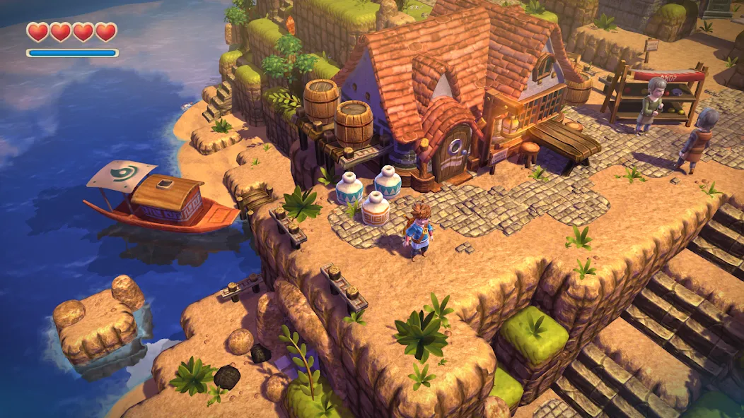 Oceanhorn ™ (Оушенхорн)  [МОД Много монет] Screenshot 1