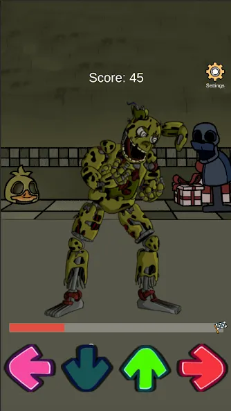 FNF Springtrap Mod Test (Мод Тест)  [МОД Бесконечные монеты] Screenshot 3