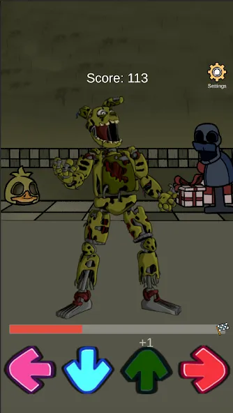 FNF Springtrap Mod Test (Мод Тест)  [МОД Бесконечные монеты] Screenshot 4