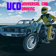 Скачать взломанную Universal Car Driving (Юниверсал Кар Драйвинг)  [МОД Много денег] - последняя версия apk на Андроид