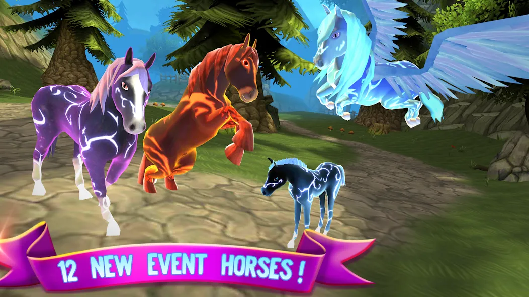 Horse Paradise: My Dream Ranch  [МОД Бесконечные монеты] Screenshot 1