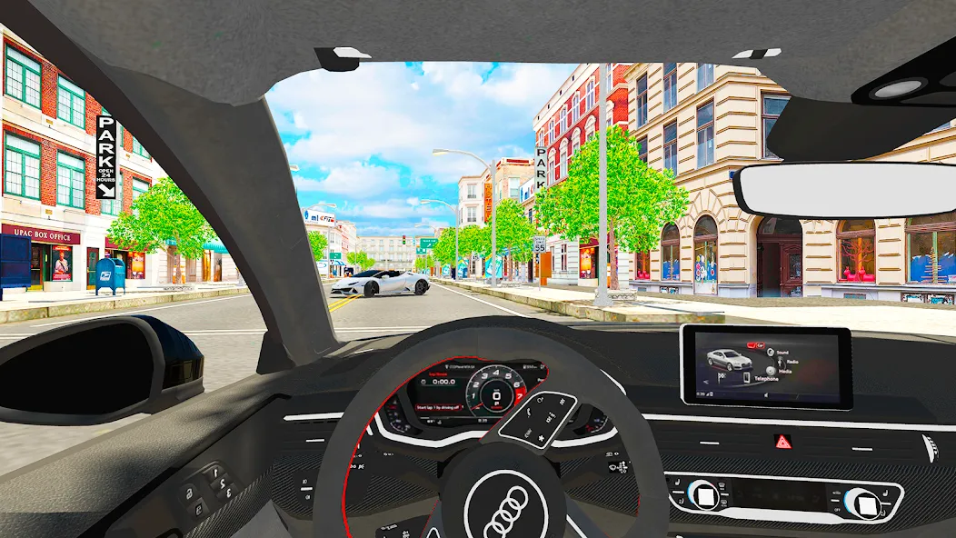 Car Driving Simulator: Online (Кар Драйвинг Симулятор)  [МОД Меню] Screenshot 3