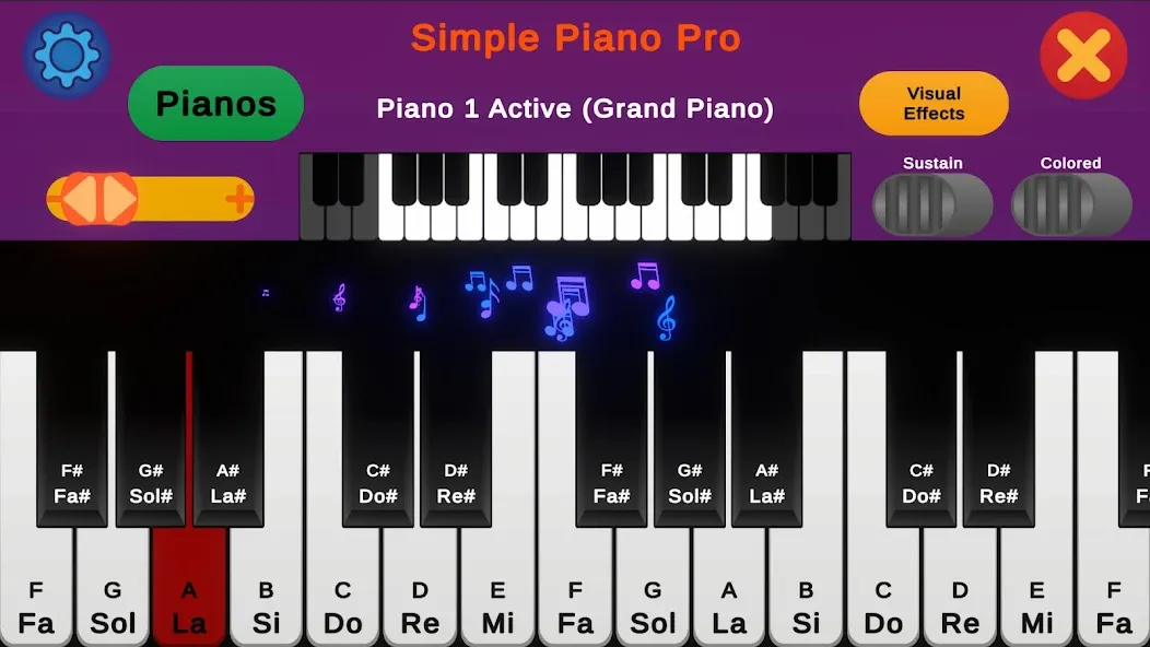 Simple Piano Pro (Симпл Пиано Про)  [МОД Много монет] Screenshot 3