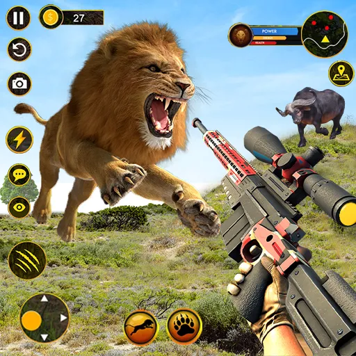 Sniper Animal Deer Hunter Game (Снайперские игры на животных)  [МОД Бесконечные монеты] Screenshot 1