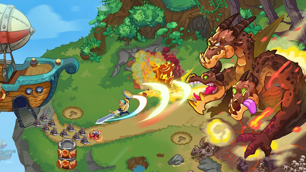 King of Defense 2: Epic TD (Кинг оф Дефенс 2)  [МОД Mega Pack] Screenshot 3