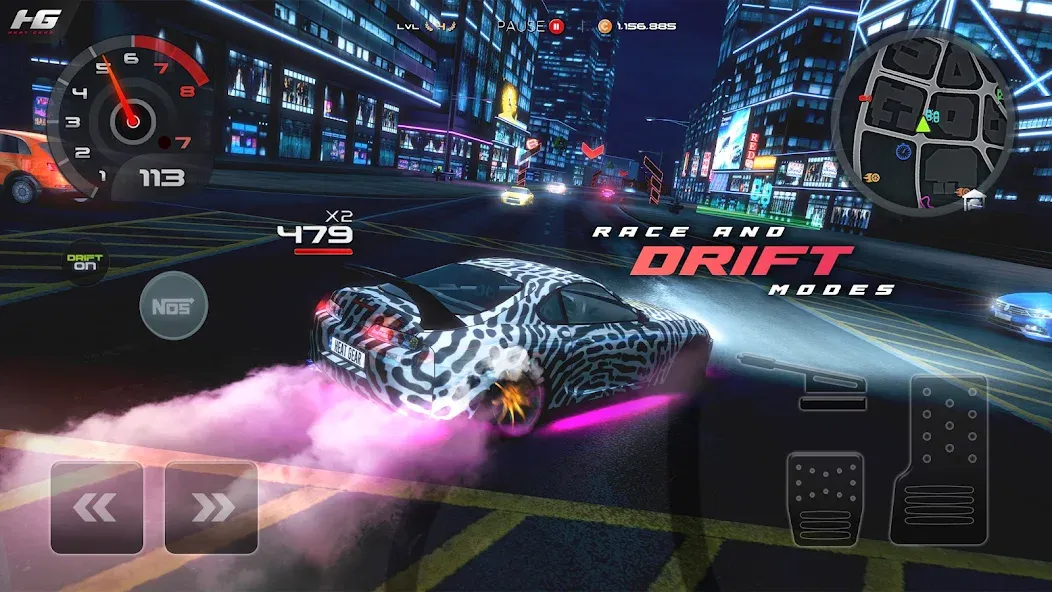 Heat Gear - Race & Drift World (Хит Гир)  [МОД Все открыто] Screenshot 3