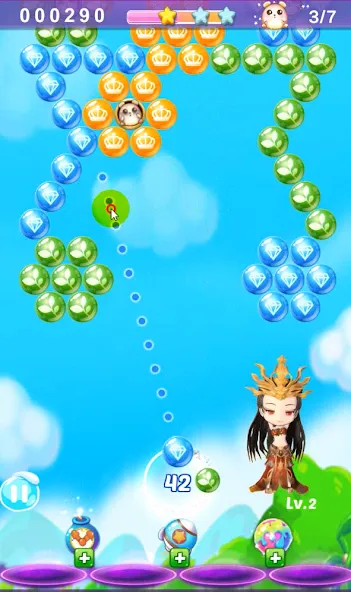 Shoot Bubble Puzzle (Шут Бабл Пазл)  [МОД Бесконечные монеты] Screenshot 3