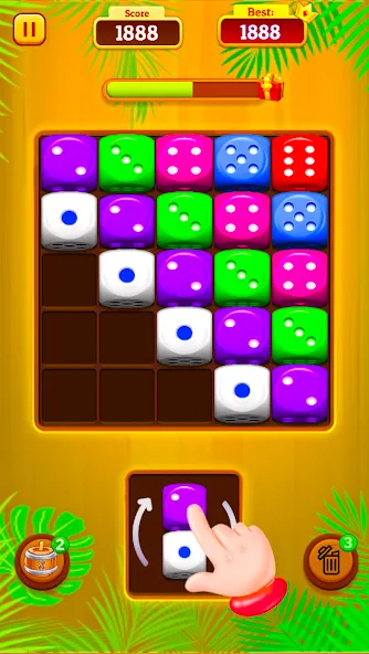 Dice Merge: Dice Mania Game (Дайс Мердж)  [МОД Много монет] Screenshot 3