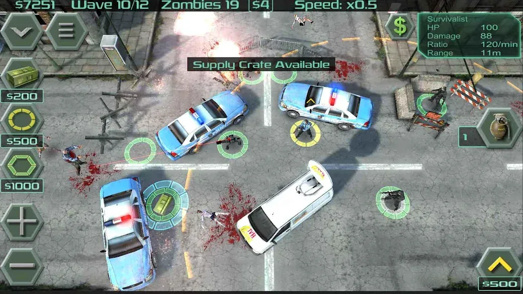 Zombie Defense (Зомби Дефенс)  [МОД Бесконечные монеты] Screenshot 3