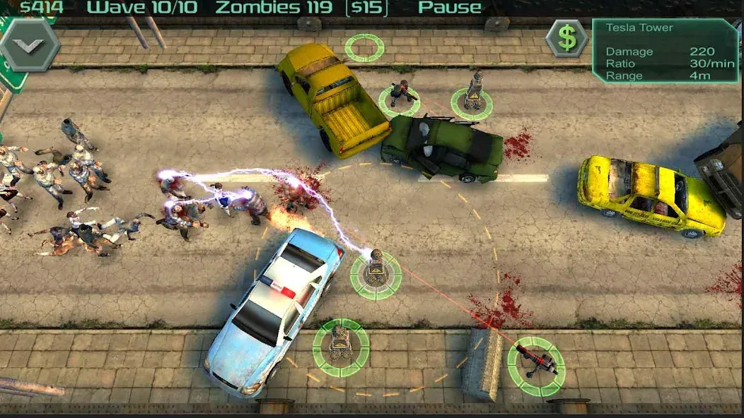 Zombie Defense (Зомби Дефенс)  [МОД Бесконечные монеты] Screenshot 4