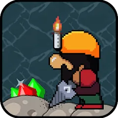 Скачать взлом Dan the Dungeon Digger (Дэн Данжн Диггер)  [МОД Бесконечные деньги] - полная версия apk на Андроид